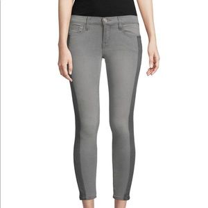 Two-Tone Skinny Jeans
